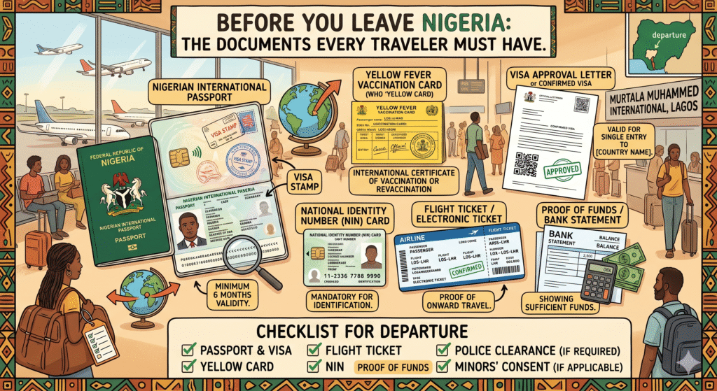 Before You Leave Nigeria: The Documents Every Traveler Must Have