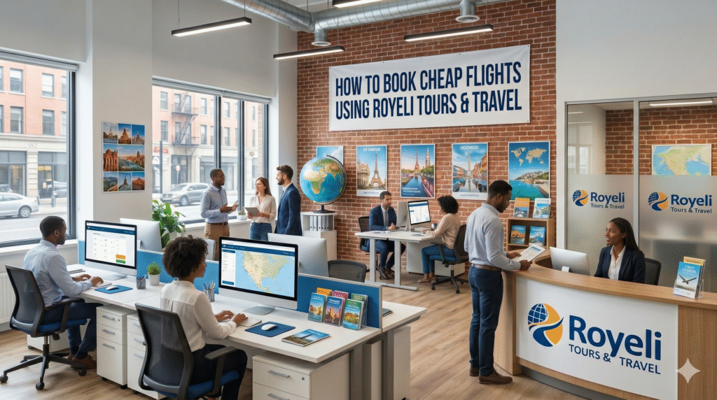 How to Book Cheap Flights Using Royeli Tours & Travel