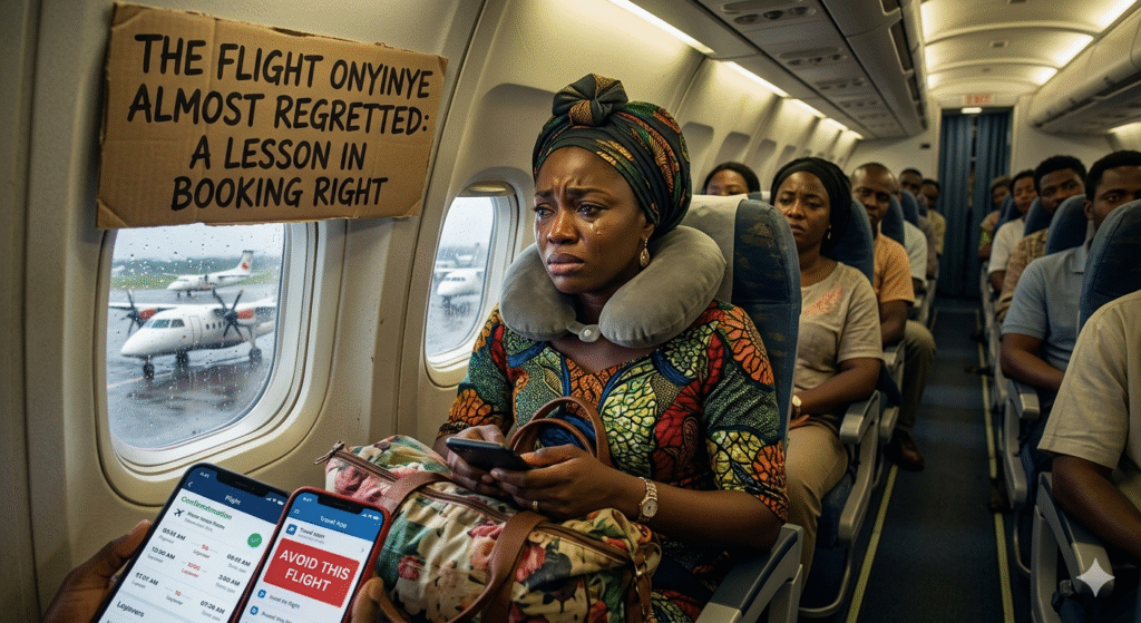 The Flight Onyinye Almost Regretted: A Lesson in Booking Right